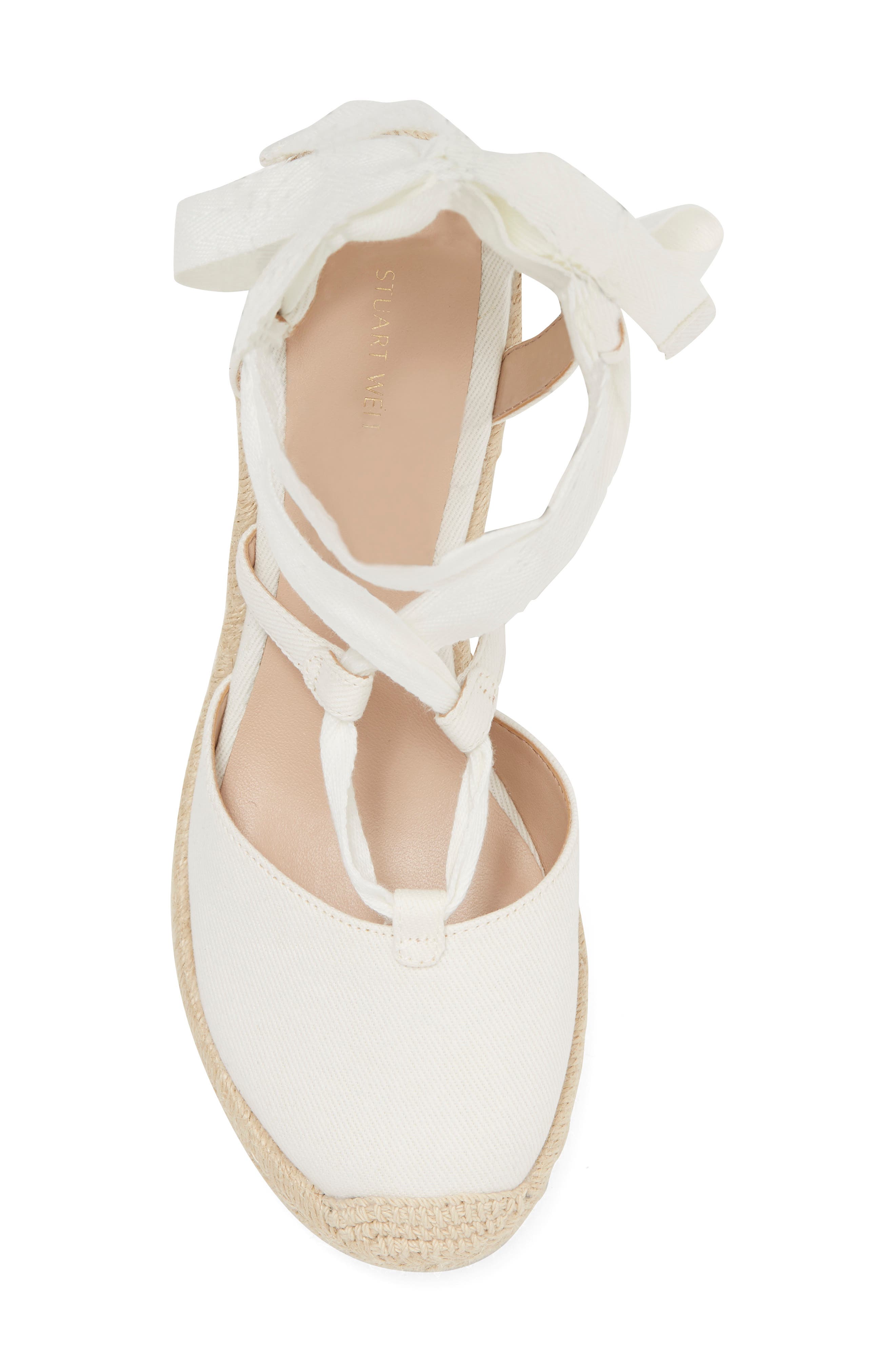 Stuart Weitzman Altdup Ankle Wrap Sandal, Alternate, color, 