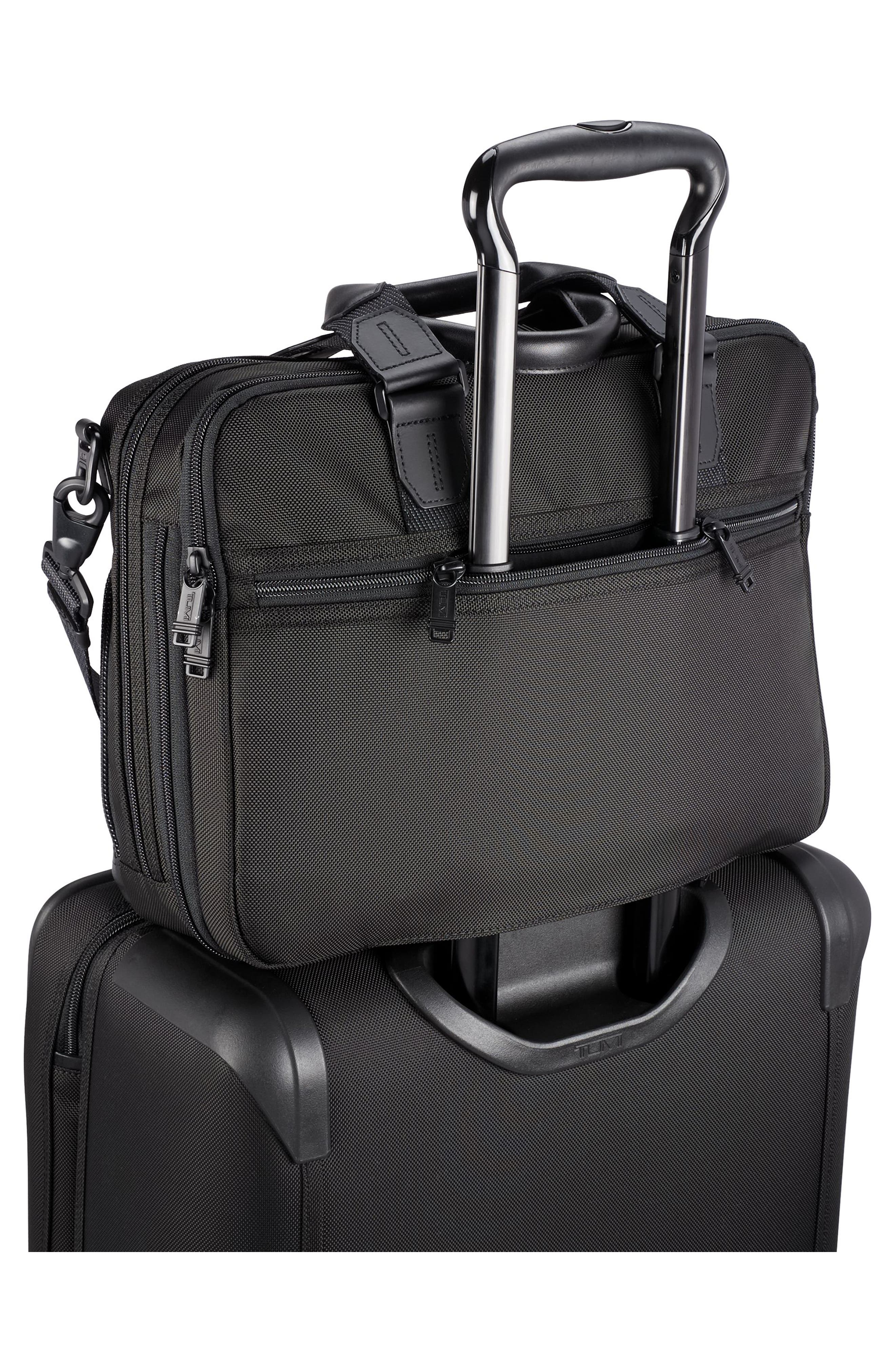 TUMI Alpha Bravo - Albany Slim Commuter Briefcase, Alternate, color, 
