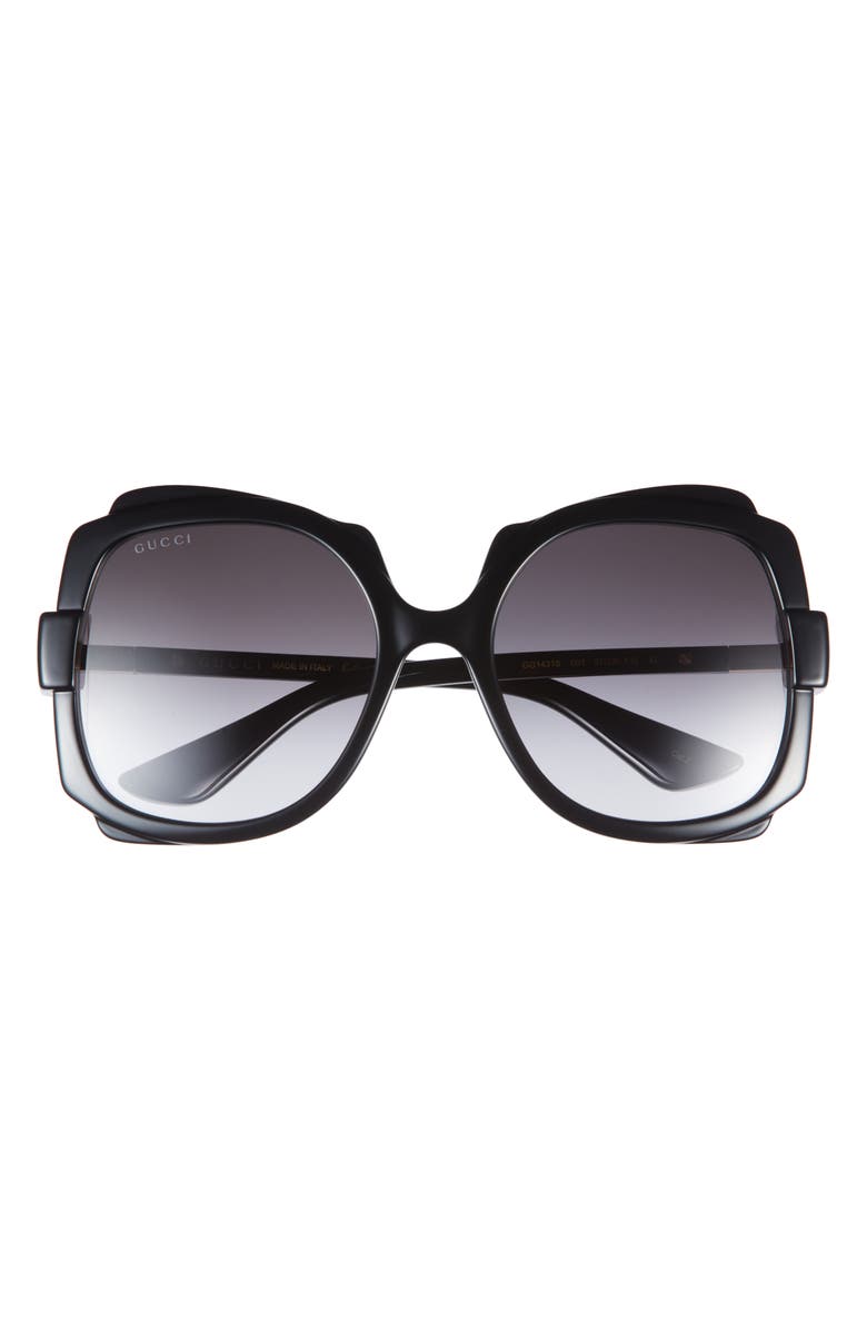 Gucci 57mm Solstice Oversize Sunglasses, Main, color,