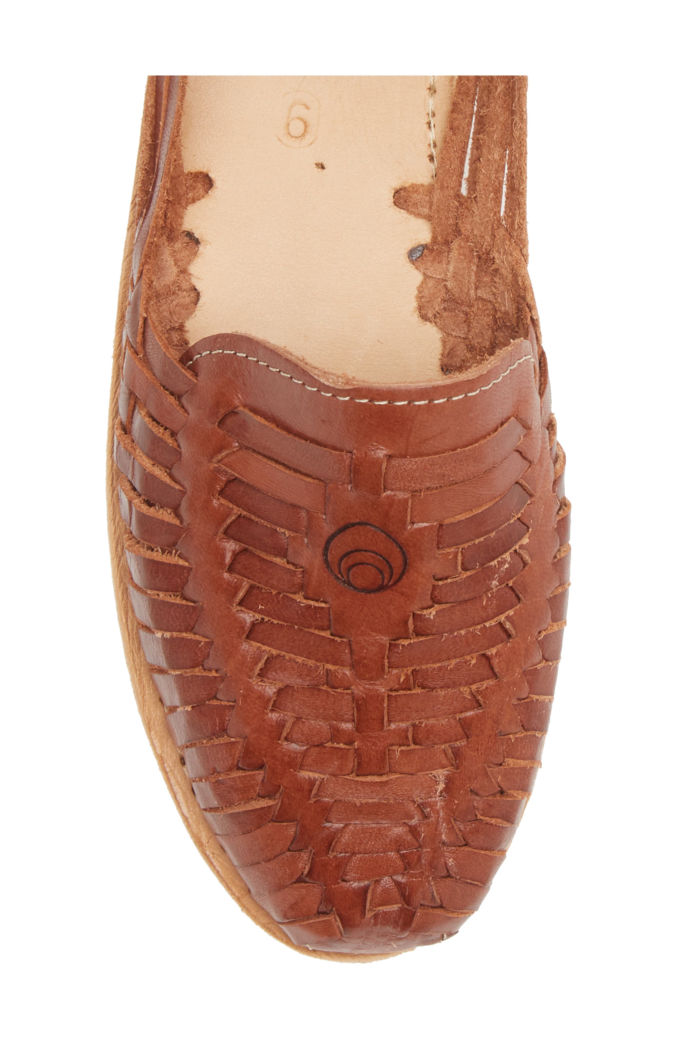 Brother Vellies Ankle Wrap Huarache, Alternate, color, 