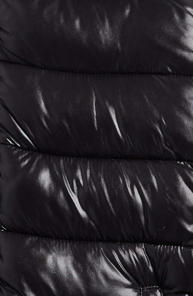 Save The Duck Kids' Gavin Hooded Puffer Jacket, Alternate, color, Black