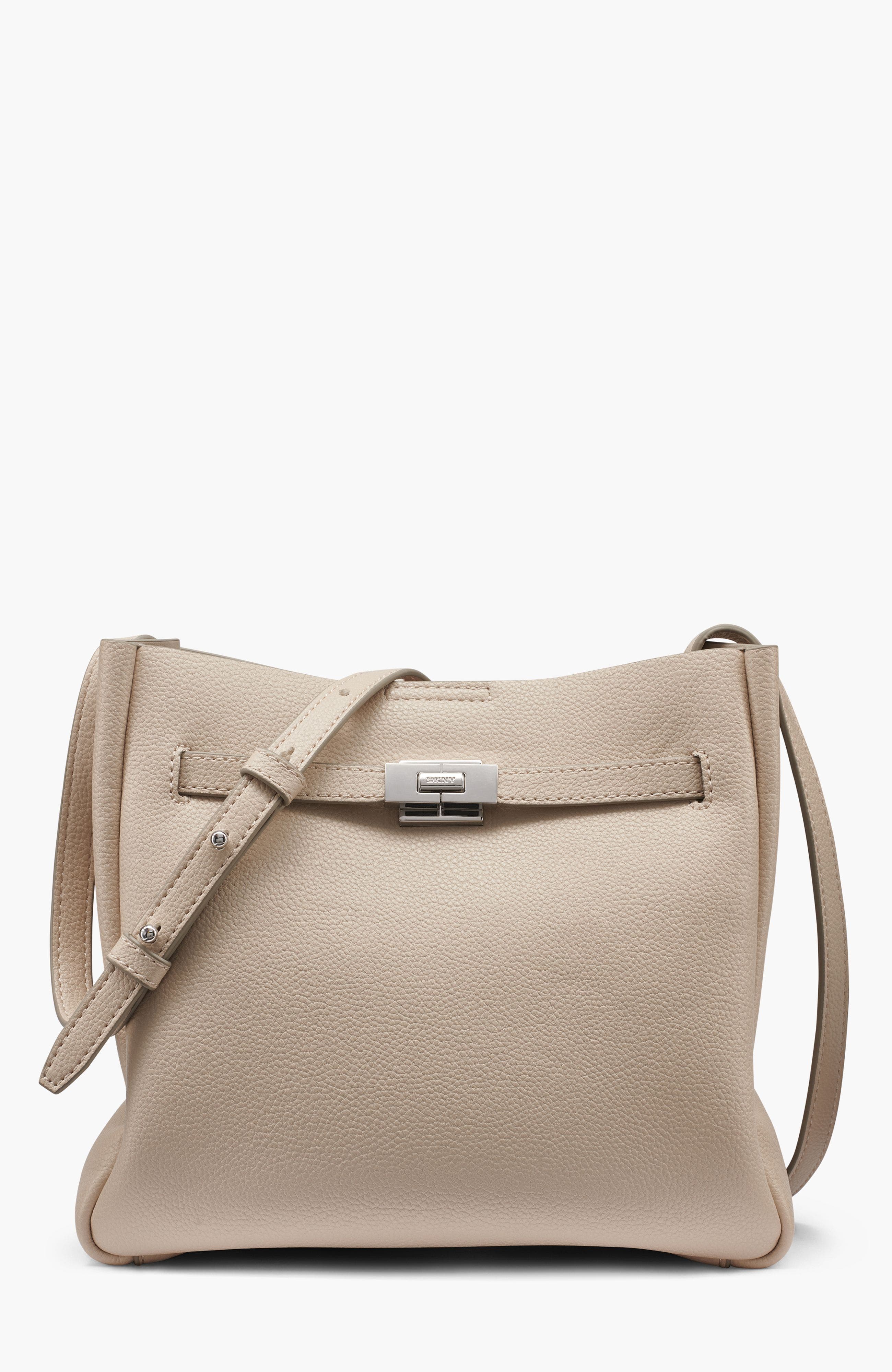 DKNY Bryar Crossbody, Main, color, Light Taupe