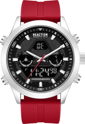 Kenneth Cole REACTION Orologio digitale da uomo, multifunzione, design