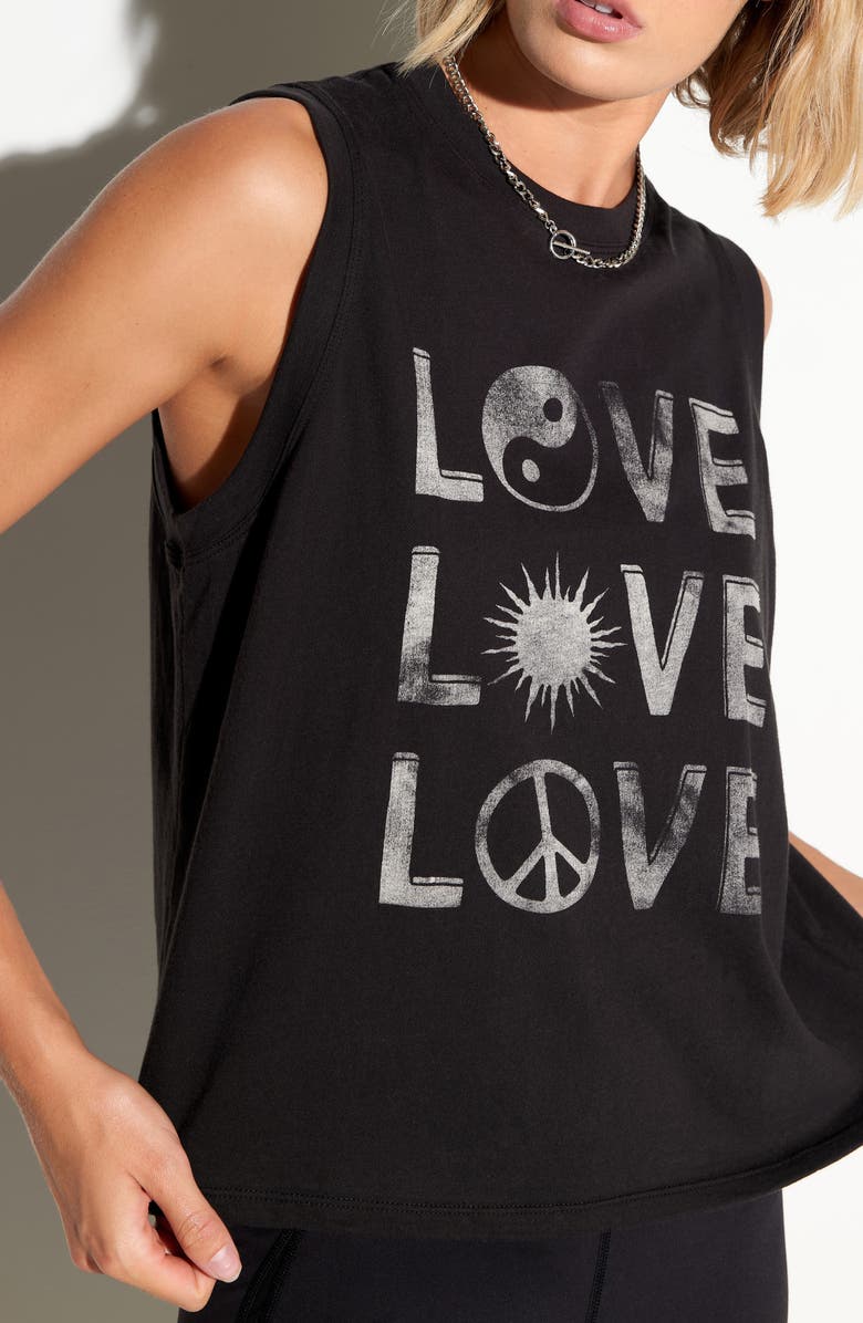Spiritual Gangster Beloved Bowery Relaxed Fit Cotton Tank Top, Alternate, color,
