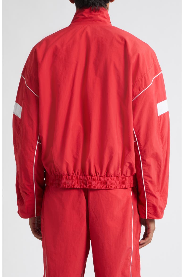 Nylon Warm Up Jacket, Alternate, color, RED
