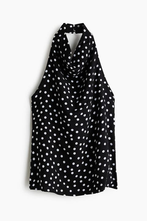 Viscose Halterneck Top