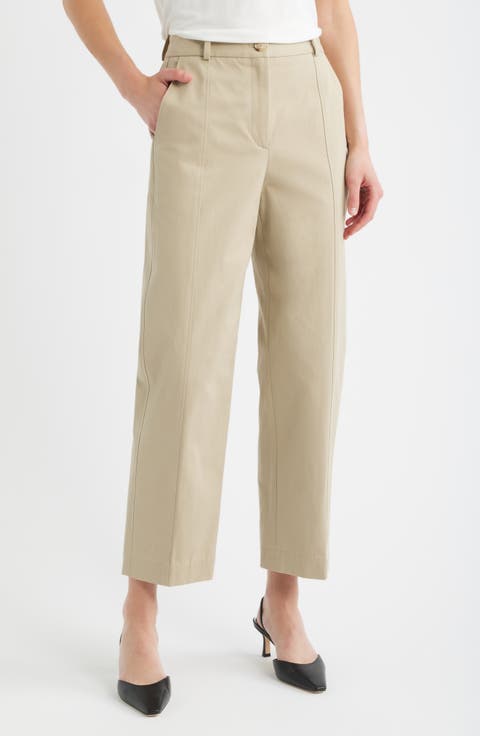 Tecarino Cotton Ankle Pants