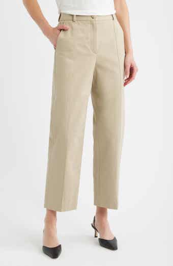 BOSS Tecarino Cotton Ankle Pants