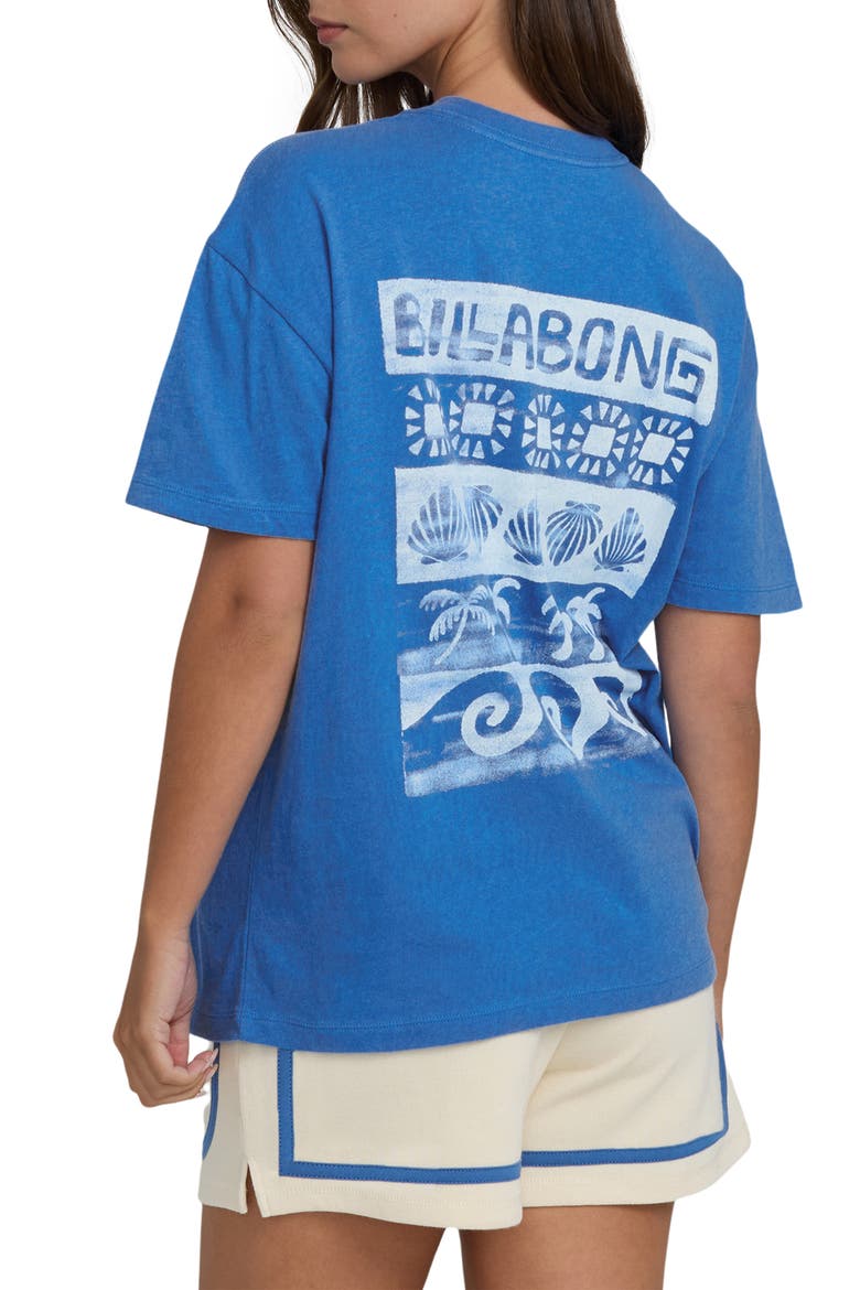 Somewhere Close Oversize Graphic T-Shirt, Alternate, color, TRUE BLUE
