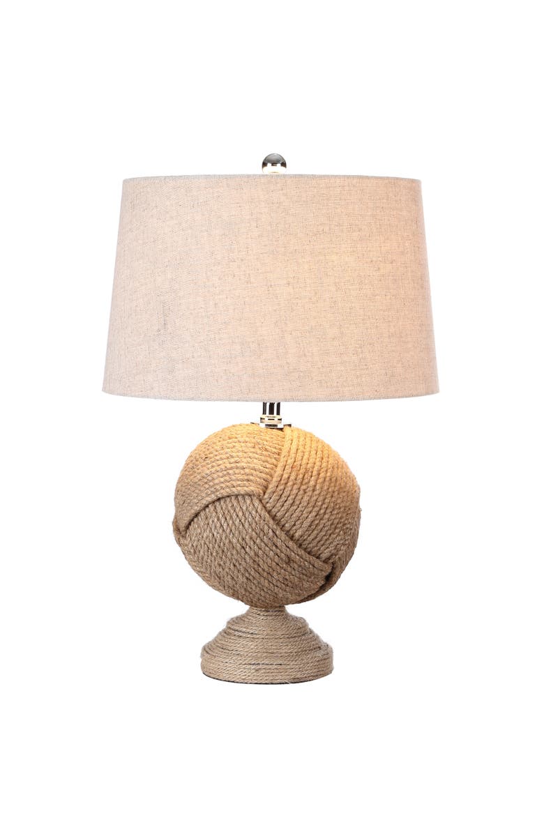 JONATHAN Y Monkey's Knotted Rope LED Table Lamp, Alternate, color, Brown/Tan
