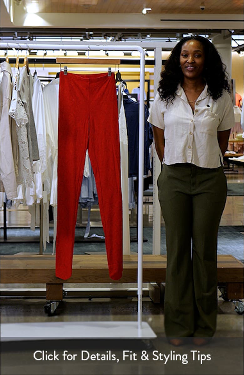 Closed Toe Semisheer Lace Leggings, sales video thumbnail