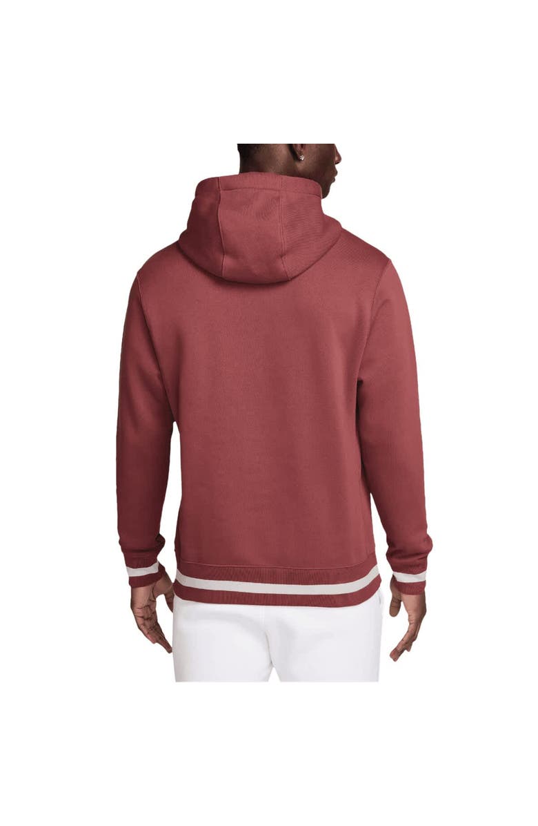 Nike Men's Nike Burgundy Liverpool Club Pullover Hoodie, Alternate, color,