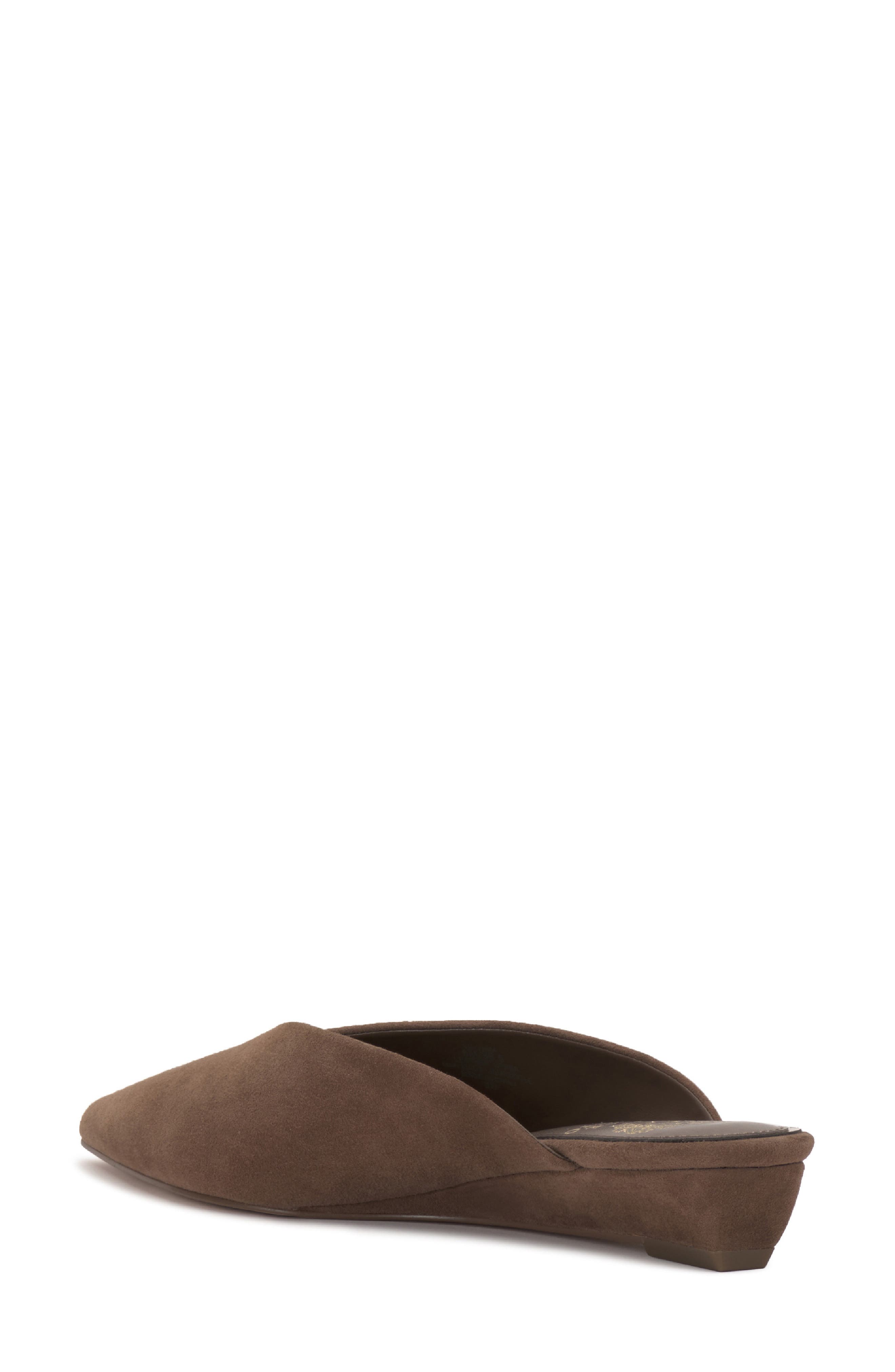 Vinia Pointed Toe Wedge Mule, Alternate, color, TOASTED TAUPE