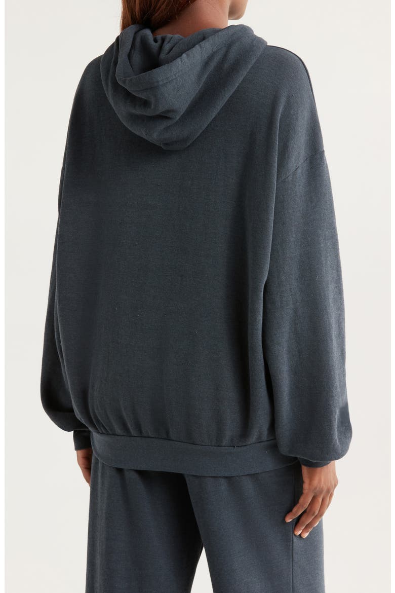 Sunset Patch Hoodie, Alternate, color, CHARCOAL