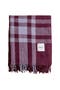  Burgundy Modern Tartan