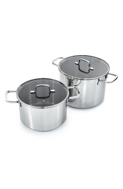 DiNA Helix 4-Piece Stockpot Set