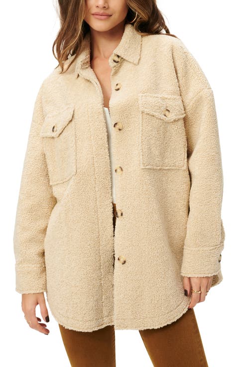 Contour Faux Shearling Jacket