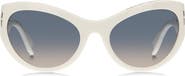 Marc Jacobs 61mm Wrap Cat Eye Sunglasses