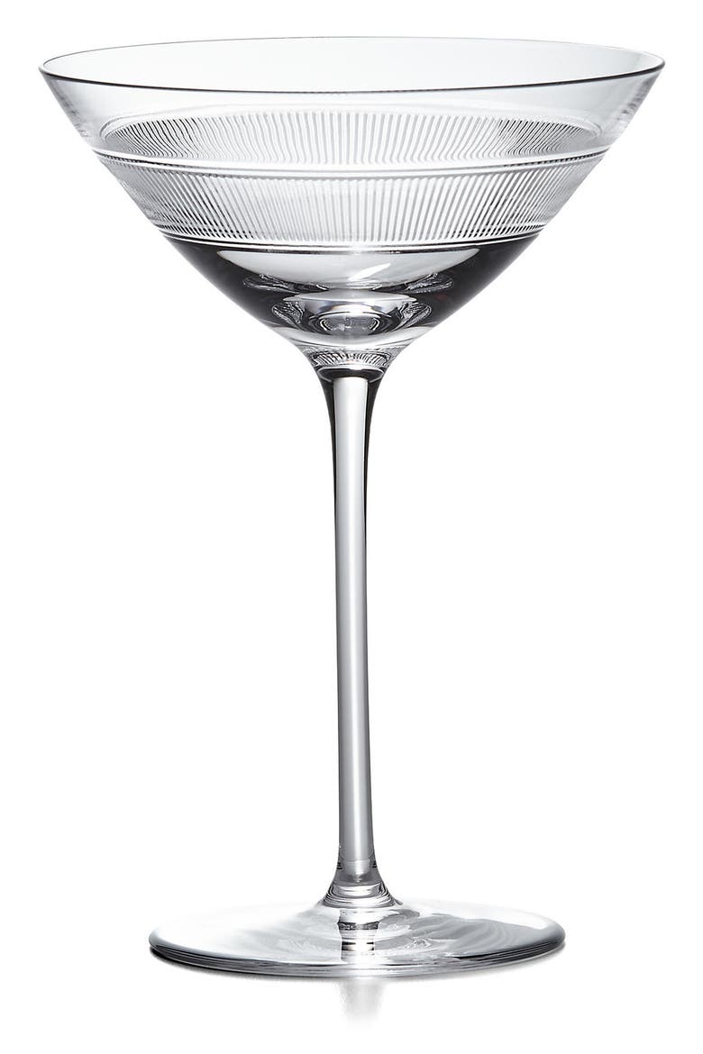 Langley Crystal Martini Glass, Main, color, CLEAR