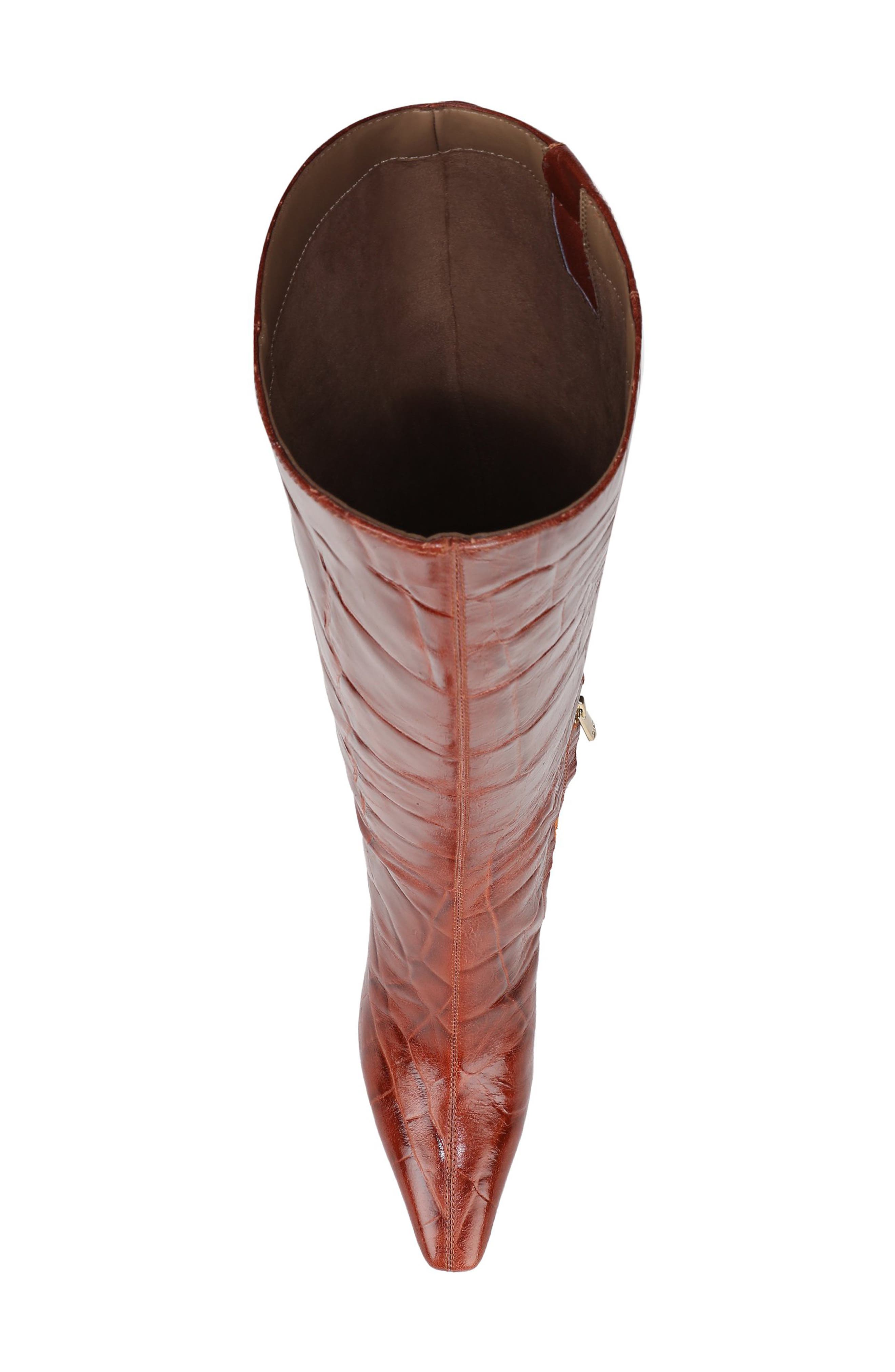 Sam Edelman Sylvia Knee High Boot, Alternate, color, New Cognac