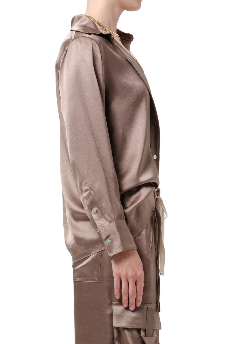 Tullah Shirt, Alternate, color, COCOA MD GREY BROWN