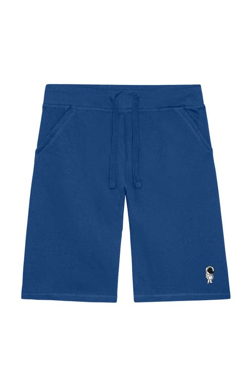 Dalix Mens Astronaut Midweight Fleece Short In Blue