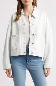 FRAME The Boxy Field Denim Jacket