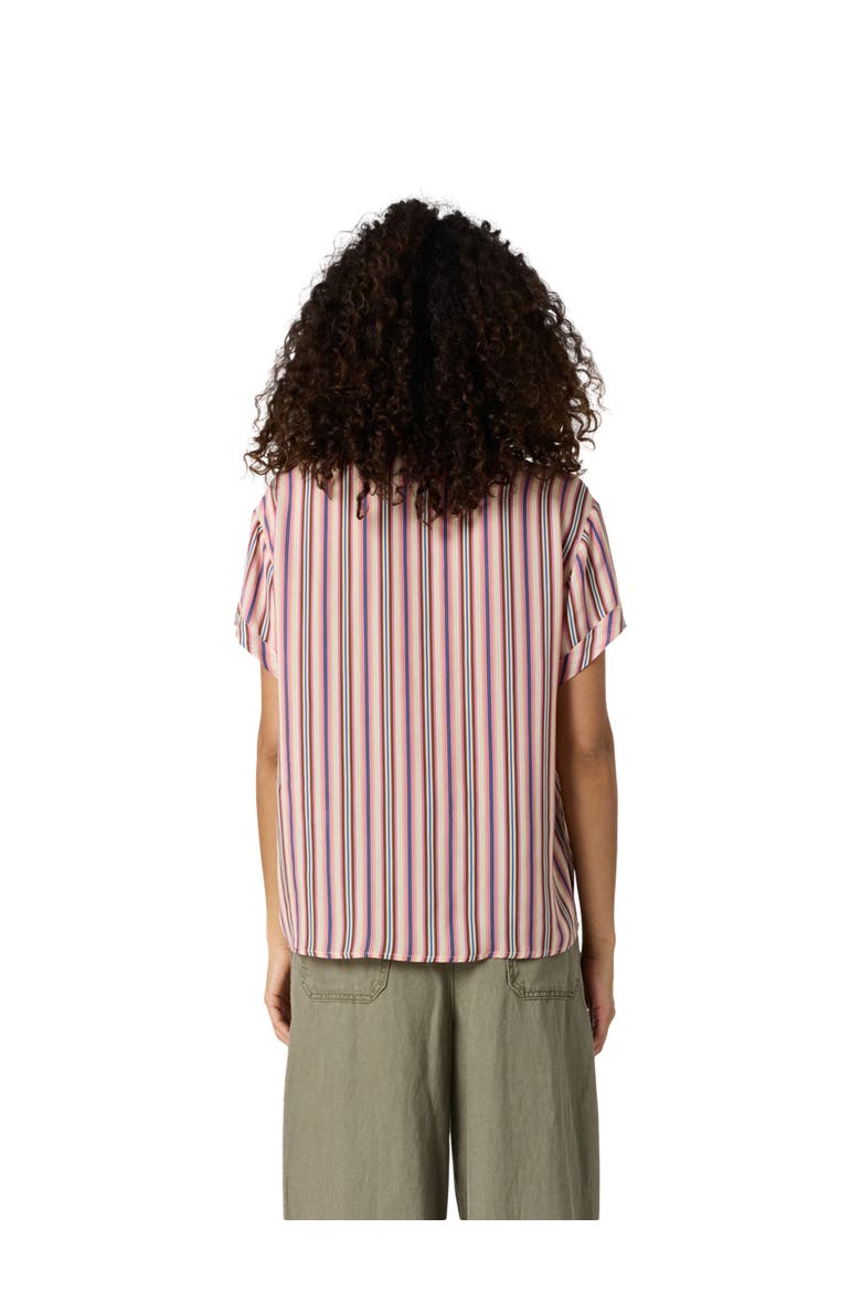 Cindya Striped Shirt, Alternate, color, Multi-colored