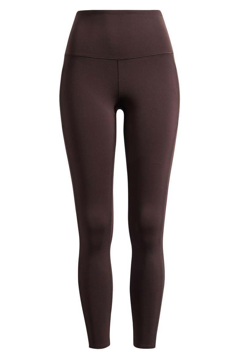 Revive Pockets 7/8 Leggings, Alternate, color, DARK ESPRESSO
