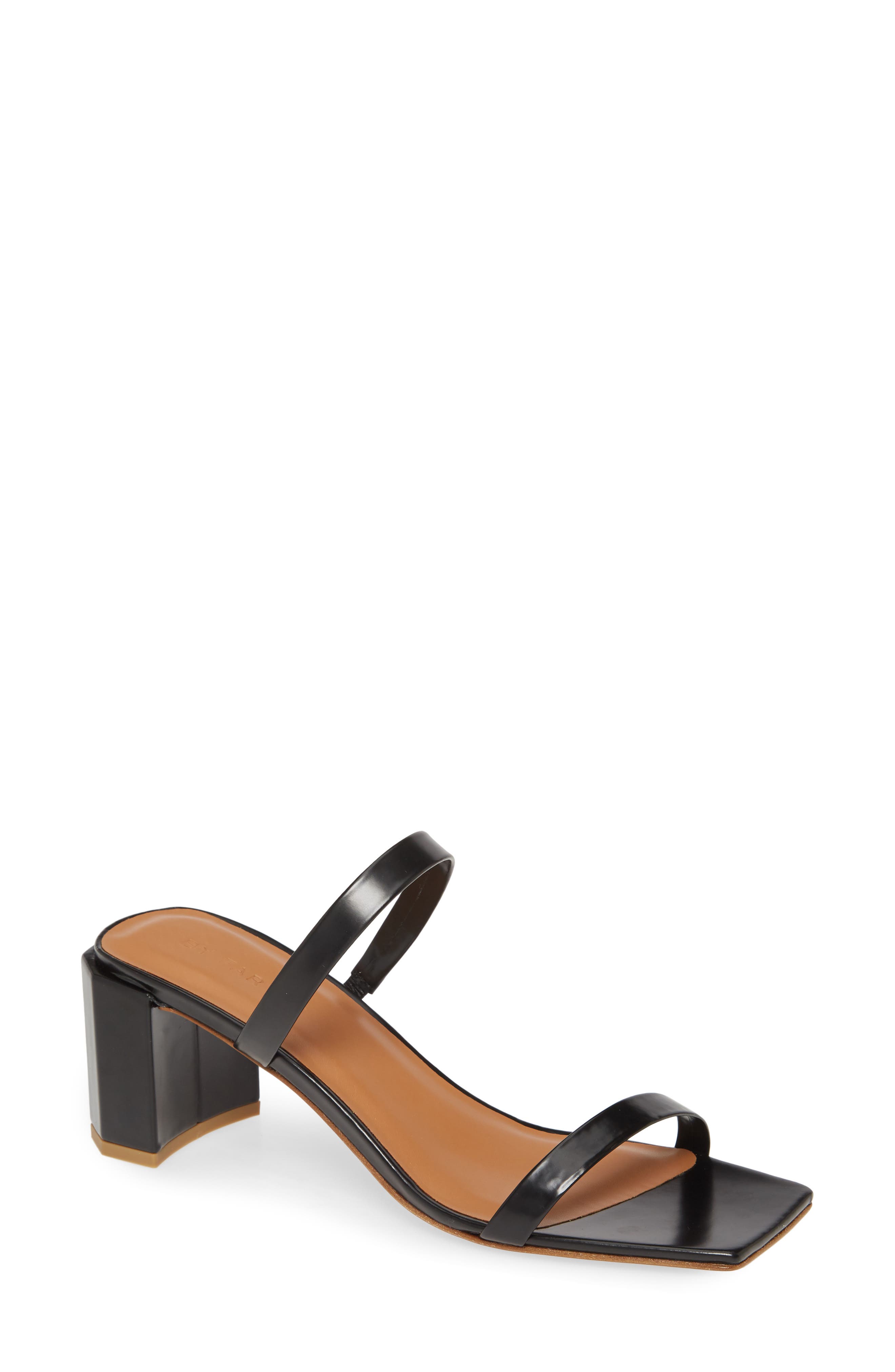 By Far Tanya Strappy Square Toe Sandal, Main, color, 