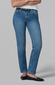 Lola Denim Denver High Rise Straight Leg Jeans