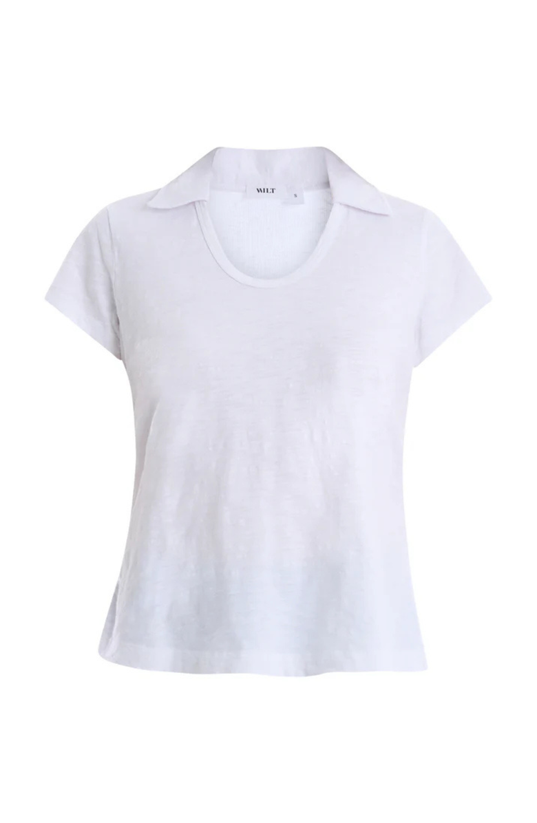Wilt Short Sleeve Polo Tee, Alternate, color, White