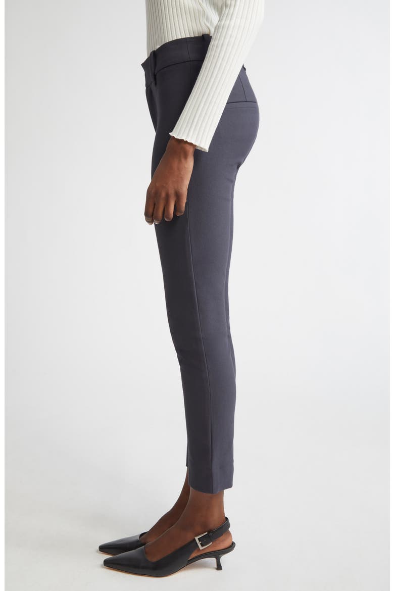 High Waist Crop Cigarette Pants, Alternate, color, GRAPHITE