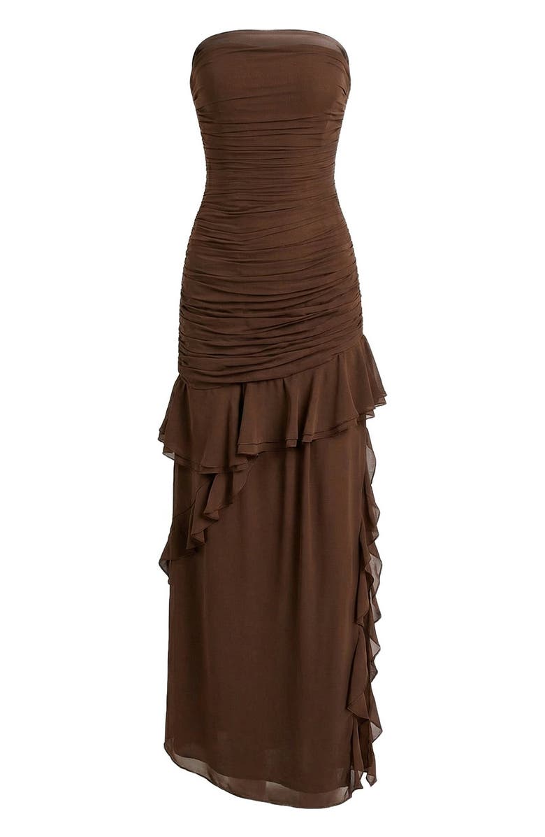 NICHOLAS Viola Dress, Alternate, color, Mocha