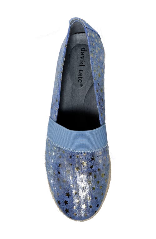David Tate Grin Espadrille In Blue