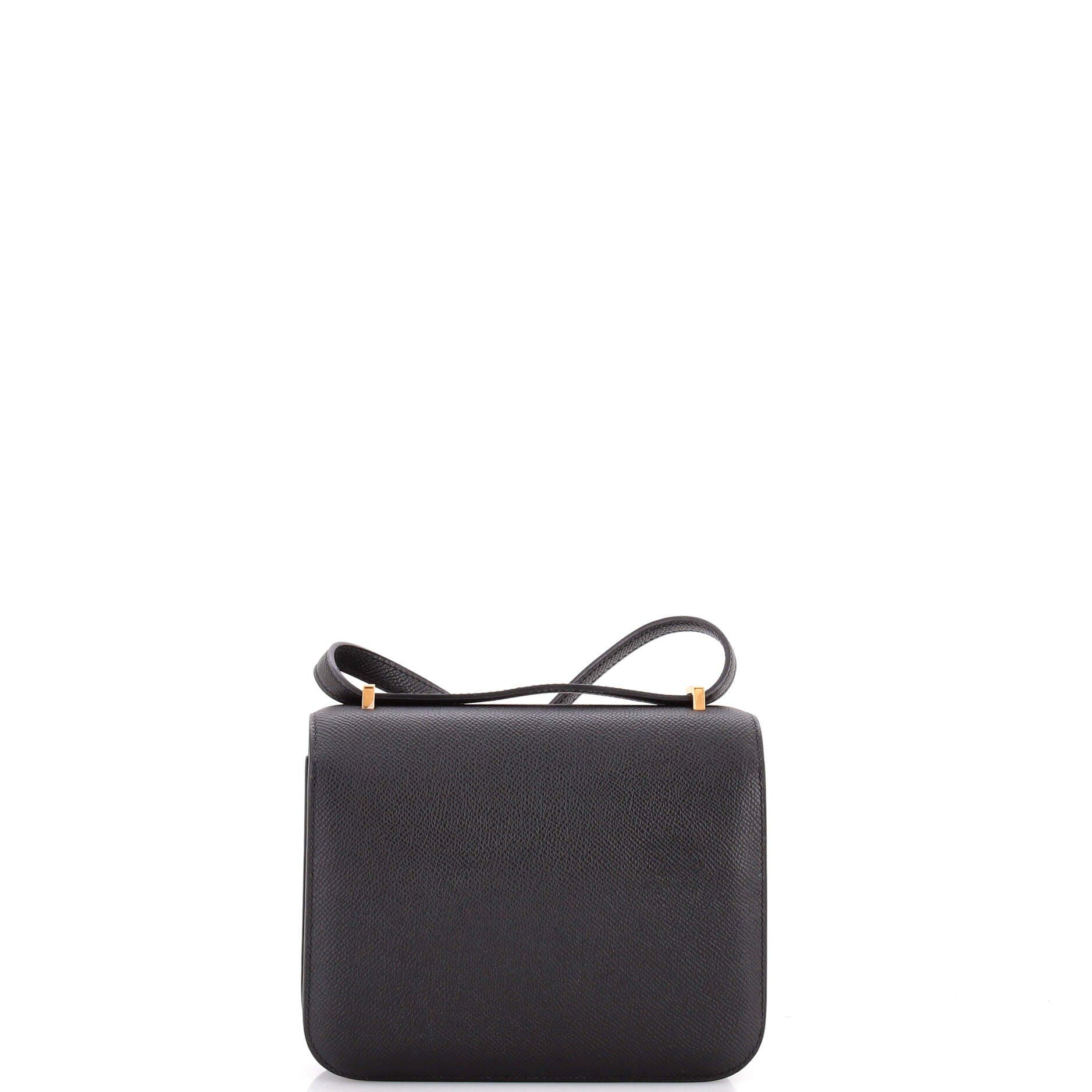 Pre-Owned Hermes Constance NM Bag Epsom 18, Alternate, color, Noir