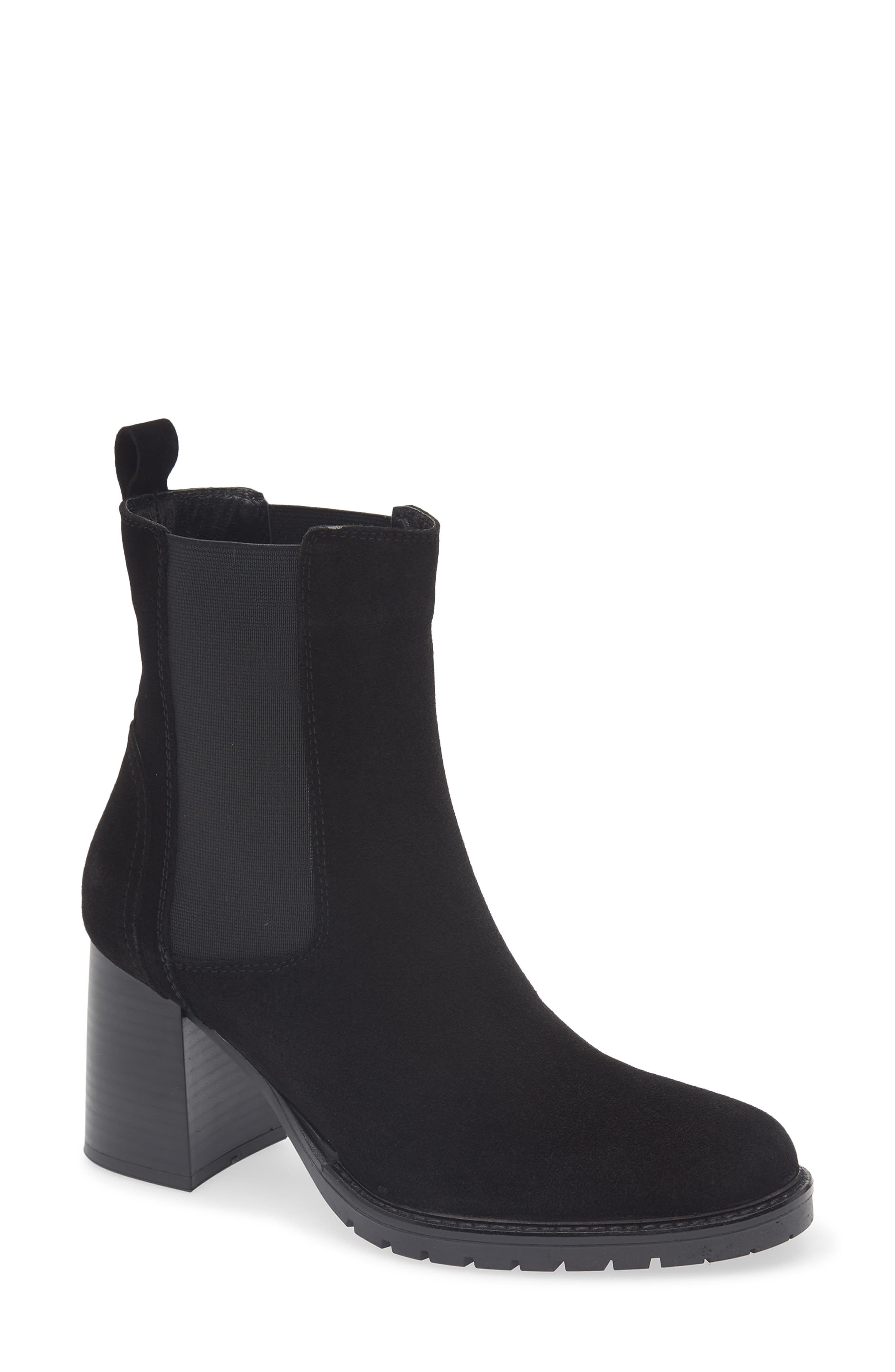 La Canadienne Lively Waterproof Block Heel Bootie
