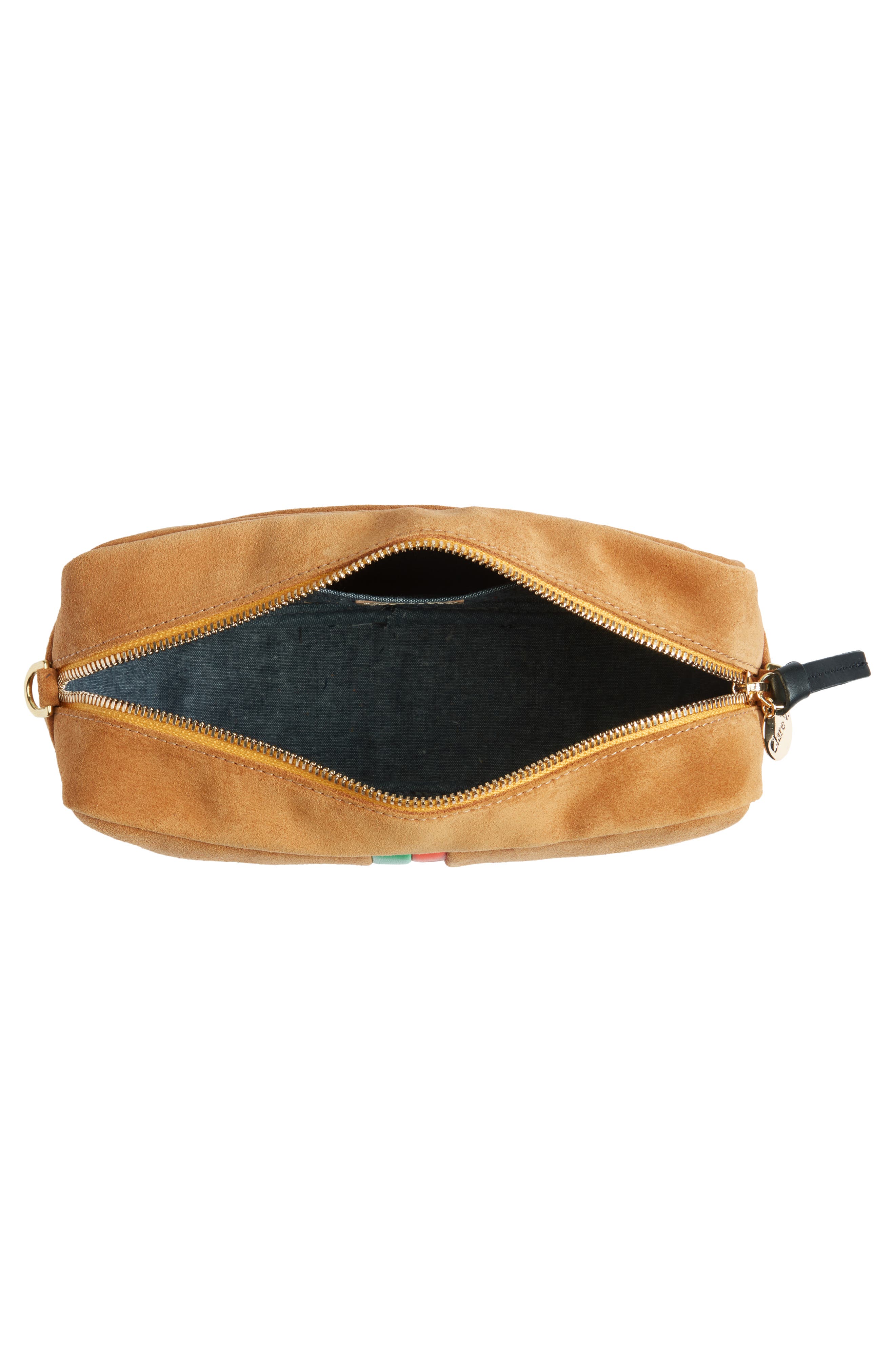 Clare V. Marisol Suede Crossbody Bag, Alternate, color, 