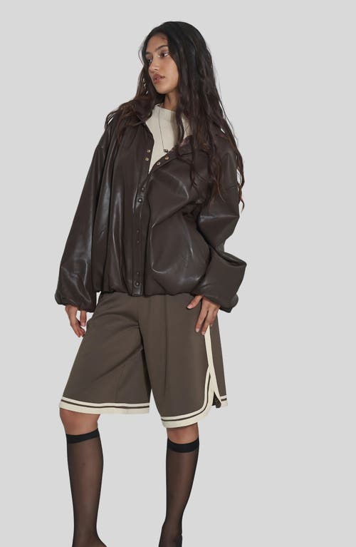 Find Me Now Basketball Shorts In Brown