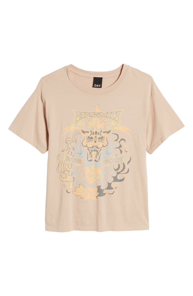 Day by Daydreamer Aerosmith Nine Lives Tee, Alternate, color,