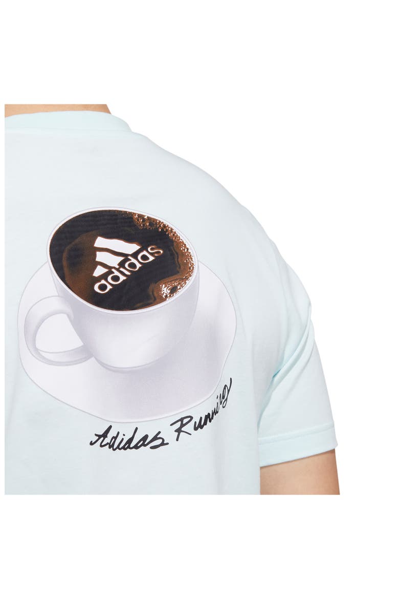 Coffee Graphic Tee, Alternate, color, ALMOST BLUE