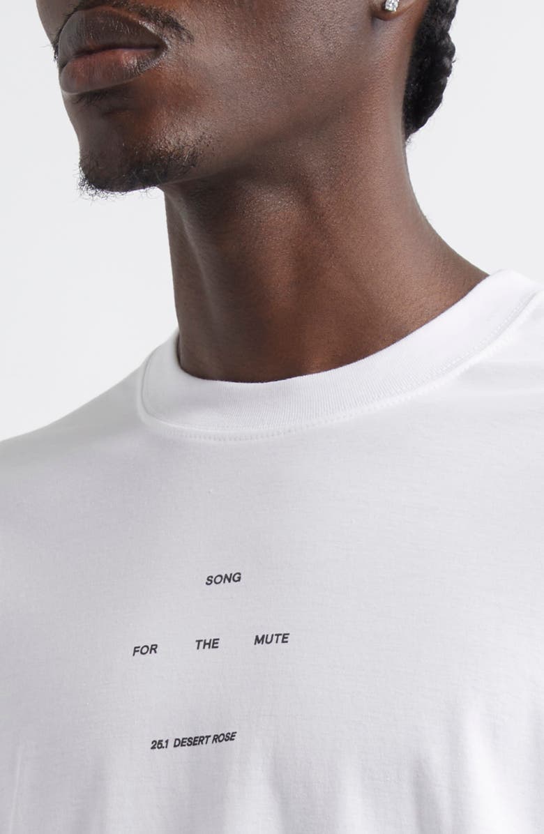 SONG FOR THE MUTE Oversize Logo Graphic T-Shirt, Alternate, color,