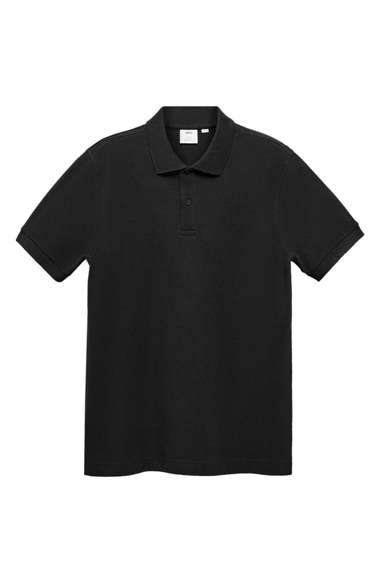MANGO Cotton Piqué Polo, Alternate, color,