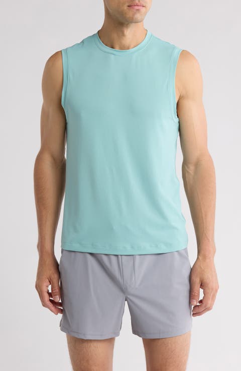 Marathon Crewneck Muscle Tank
