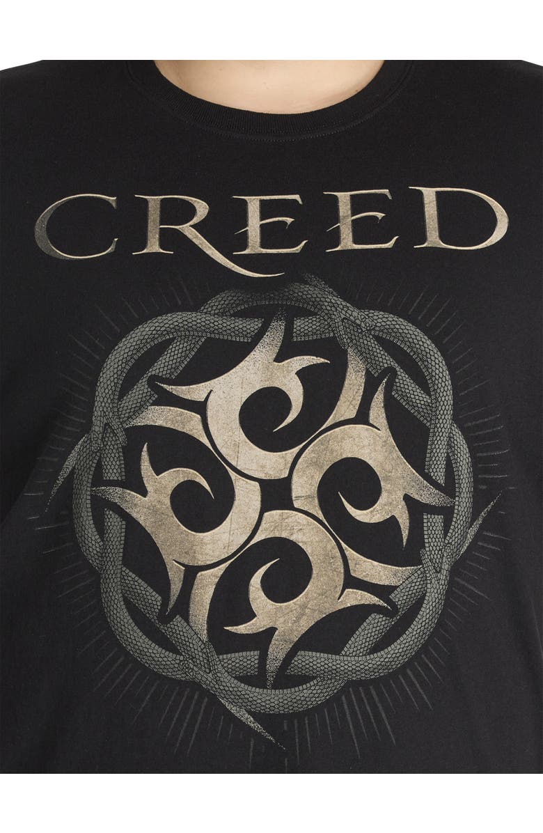 True Nation by DXL Big & Tall Creed Graphic Tee, Alternate, color, 