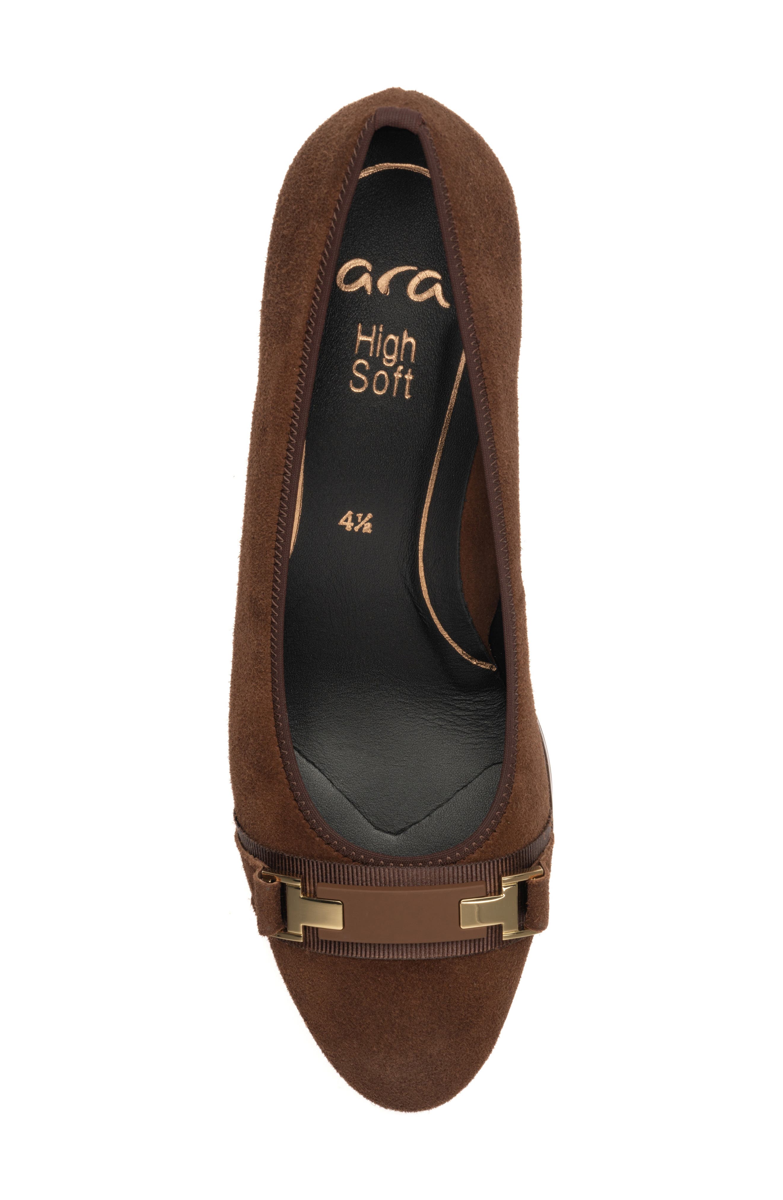 Ophelia Buckle Pump, Alternate, color, BROWN