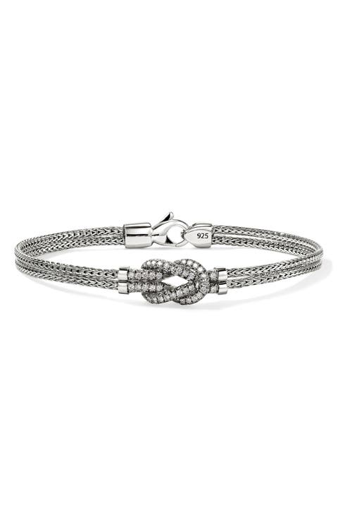 Love Knot Bracelet, Diamonds