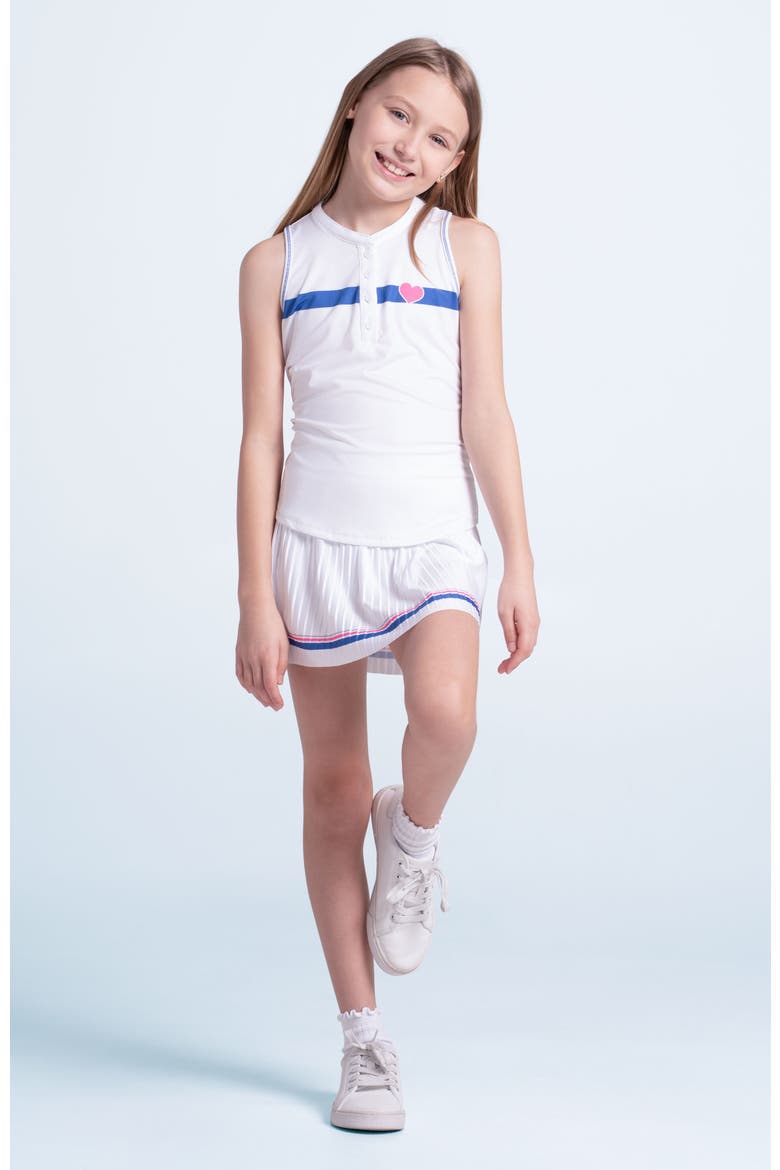 Girls' Love is Bold Tank, Alternate, color, White
