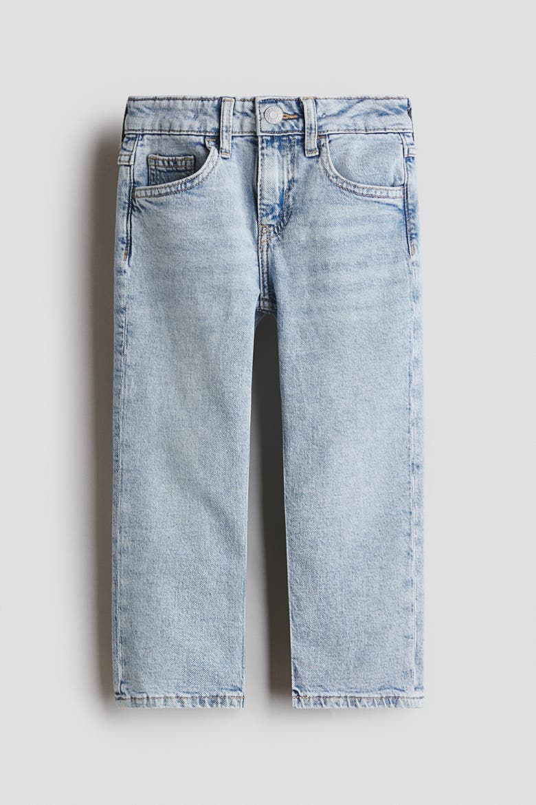 Relaxed Fit Jeans, Alternate, color, Light denim blue