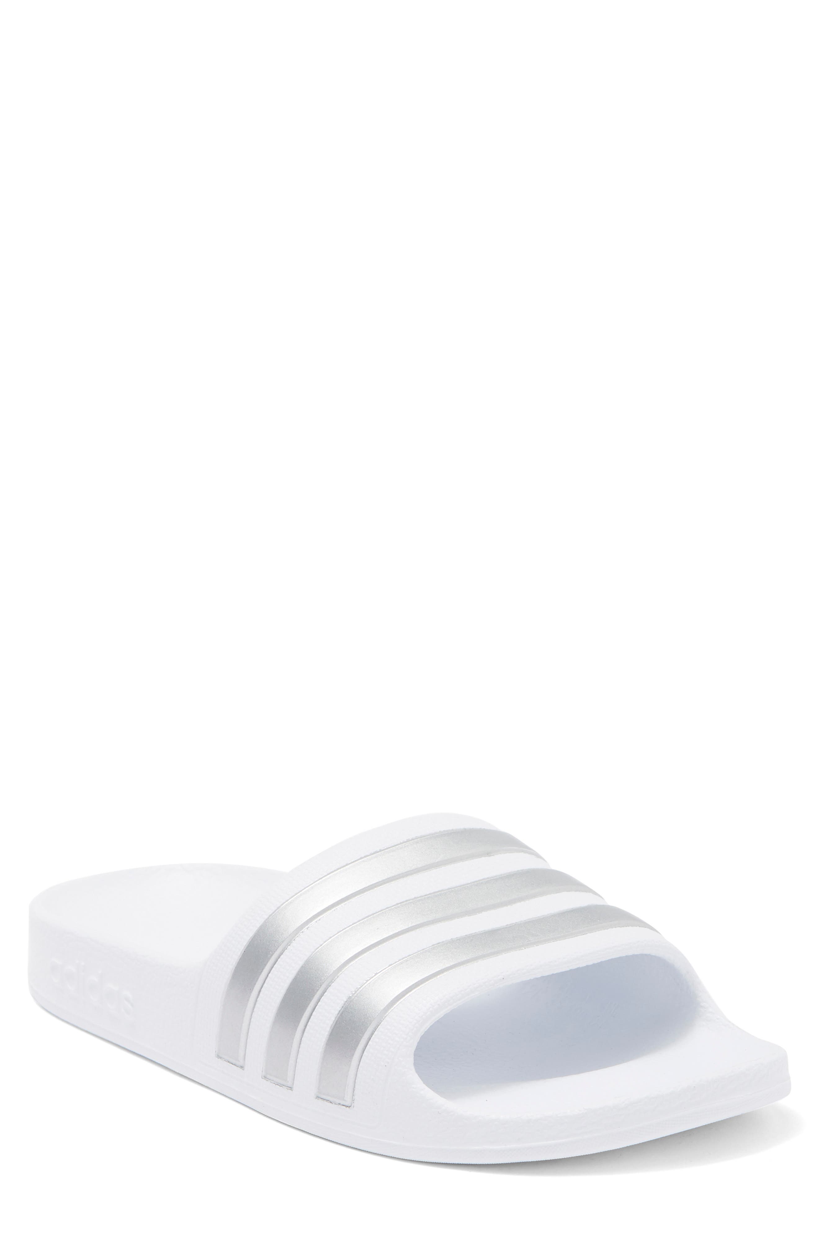 adidas Kids' Adilette Aqua Slide Sandal, Main, color, 